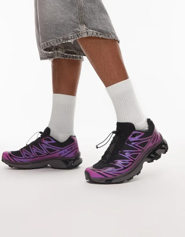 Salomon Xt-6 Men's Sneakers - Black