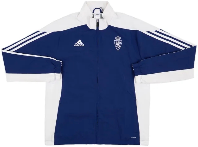 2016-17 Real Zaragoza adidas Track Jacket - 7/10 - (M)