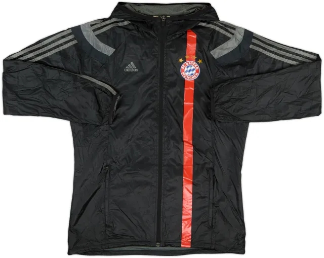 2014-15 Bayern Munich adidas Hooded Rain Jacket - 9/10 - (M)