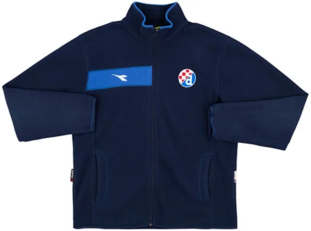 2007-09 Dinamo Zagreb Diadora Fleece Jacket - 7/10 - (M)