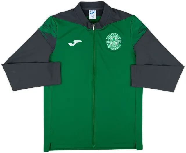 2021-22 Hibernian Joma Track Jacket - 10/10 - (S)