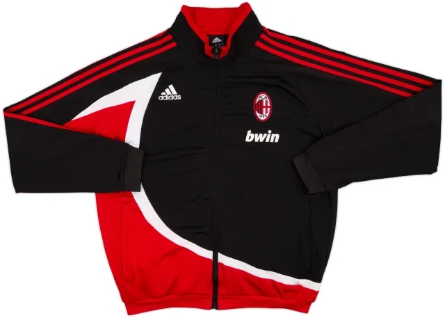2007-08 AC Milan adidas Track Jacket - 7/10 - (L)