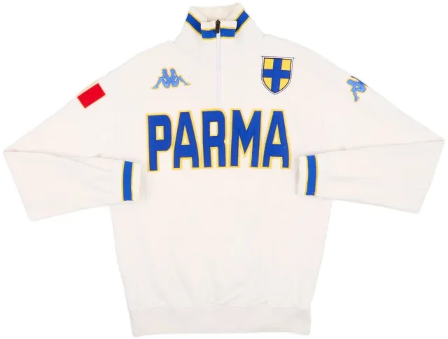 2005-06 Parma Kappa 1/4 Zip Track Jacket - 8/10 - (L)