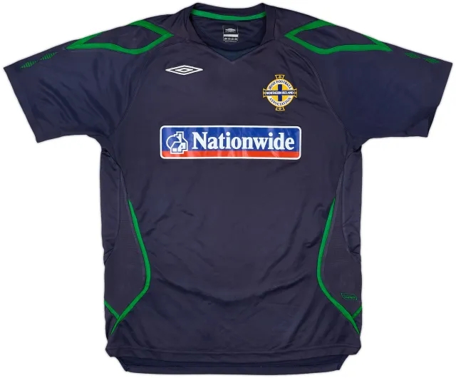 Umbro Northern Ireland Mens SS Home Shirt 2008