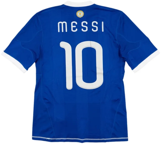 adidas Argentina Mens SS Away Shirt 2010