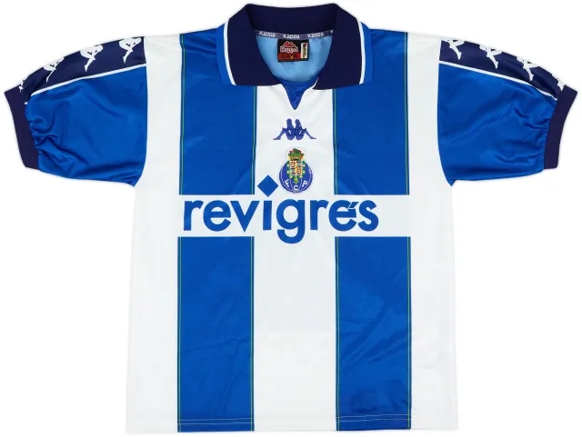 Kappa Porto Mens SS Home Shirt 1999/00