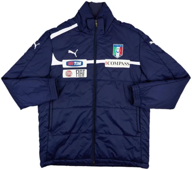2012-13 Italy Player Issue Puma Padded Bench Coat - 8/10 - (L)