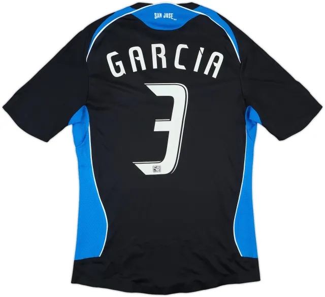 adidas San Jose Earthquakes Mens SS Player Issue Home Shirt 2008
