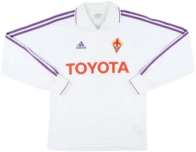adidas Fiorentina Mens LS Away Shirt 2004/05