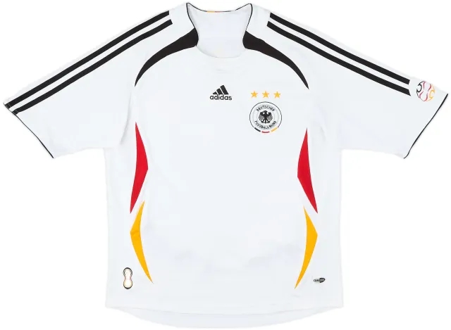 adidas Germany Boys SS Home Shirt 2005