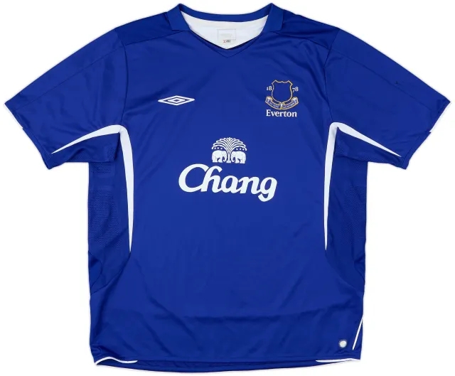 Umbro Everton Mens SS Home Shirt 2005/06