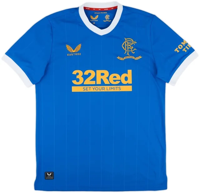 Castore Rangers Mens SS Home Shirt 2021/22