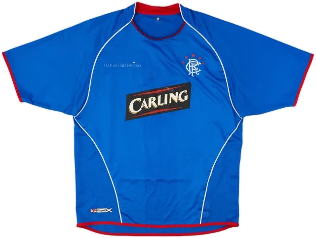 Umbro Rangers Mens SS Home Shirt 2005/06