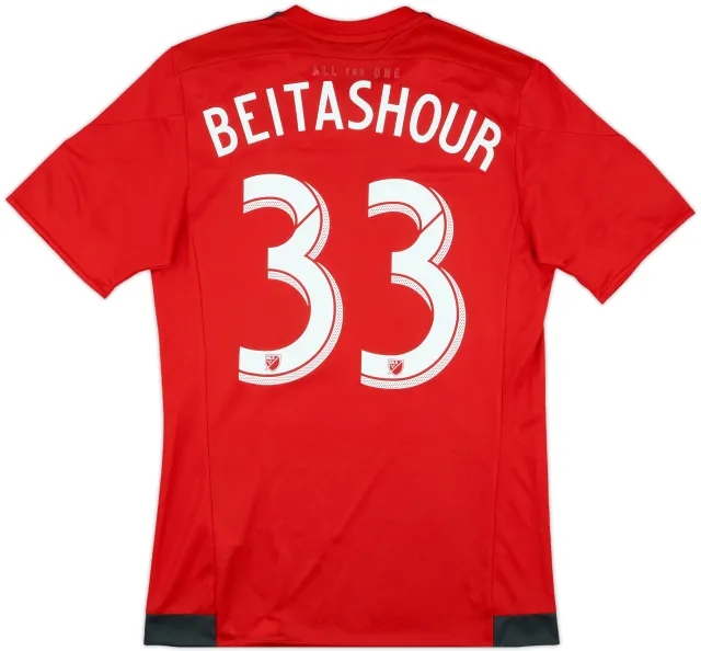 adidas Toronto FC Mens SS Player Issue Home Shirt 2016