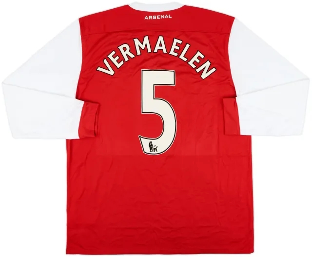 Nike Arsenal Mens LS Home Shirt 2010/11
