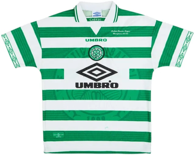 Umbro Celtic Mens SS Home Shirt 1997/99