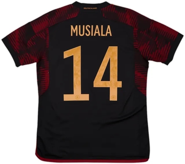 adidas Germany Mens SS Away Shirt 2022