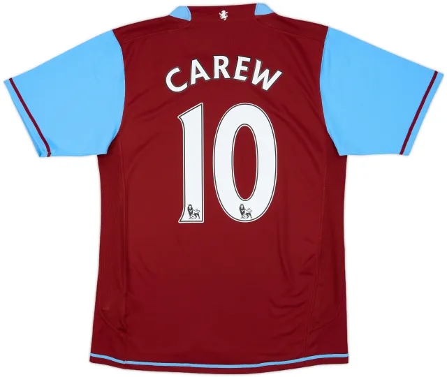 Nike Aston Villa Mens SS Home Shirt 2007/08