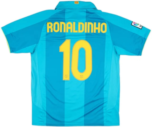 Nike Barcelona Mens SS Away Shirt 2007/09