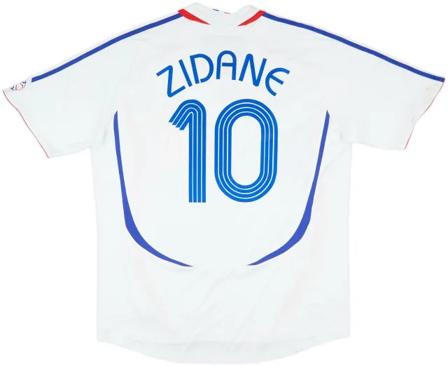 adidas France Mens SS Away Shirt 2006