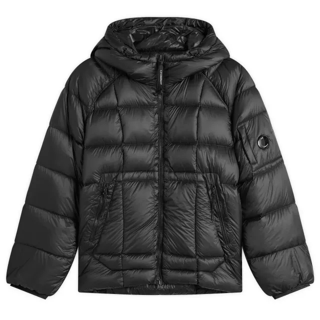 C.P. Company Men's DD-Shell Hooded Jacket Black