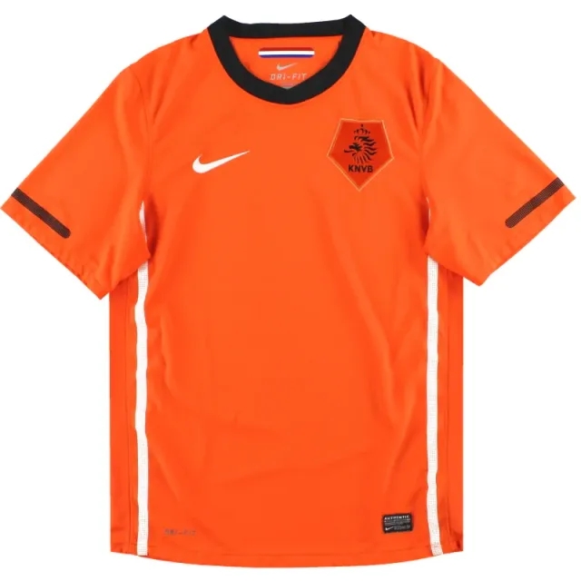 2010-11 Holland Nike Home Shirt M - Holland / Excellent 