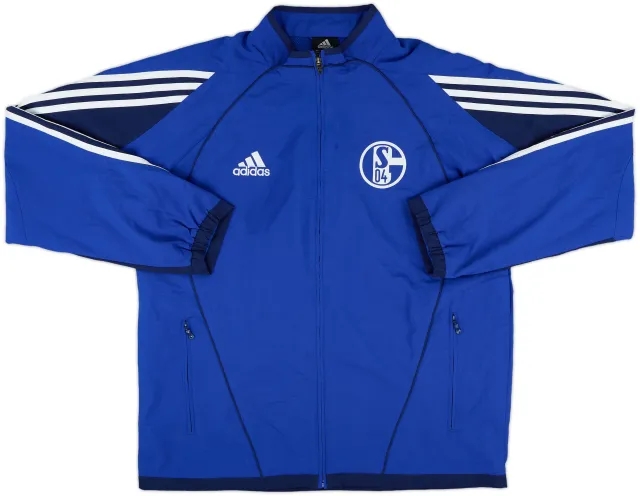 2006-07 Schalke adidas Track Jacket - 6/10 - (M)