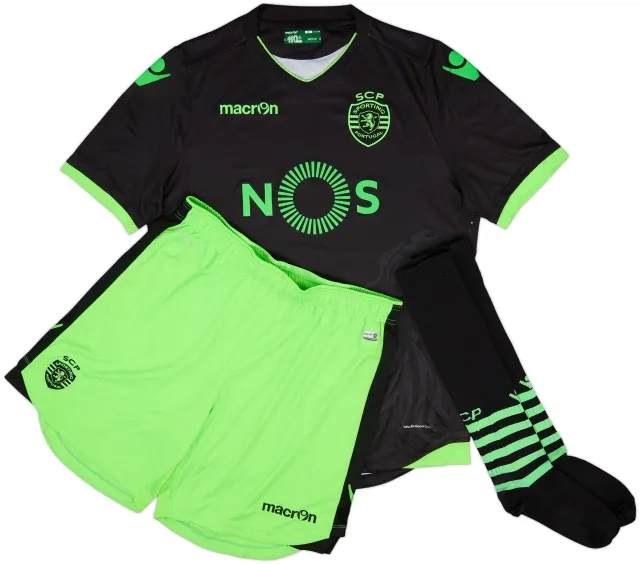 2016-17 Sporting CP Away Full Kit - 9/10 - (XXL)