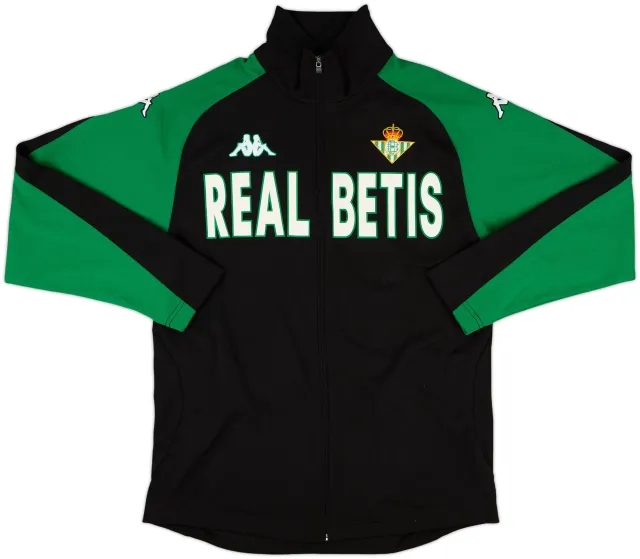 2006-07 Real Betis Kappa Track Jacket - 8/10 - (M)