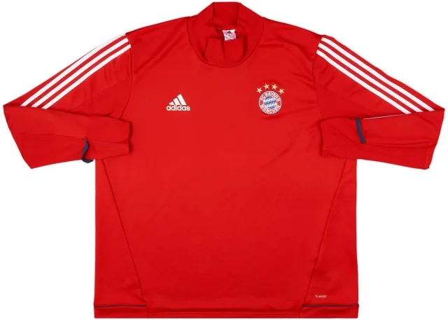 2017-18 Bayern Munich adidas Sweat Top - 10/10 - (XXL)