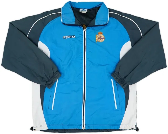 2001-02 Deportivo Joma Track Jacket - 8/10 - (M)