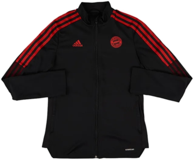 2021-22 Bayern Munich adidas Track Jacket - 8/10 - (S.Boys)
