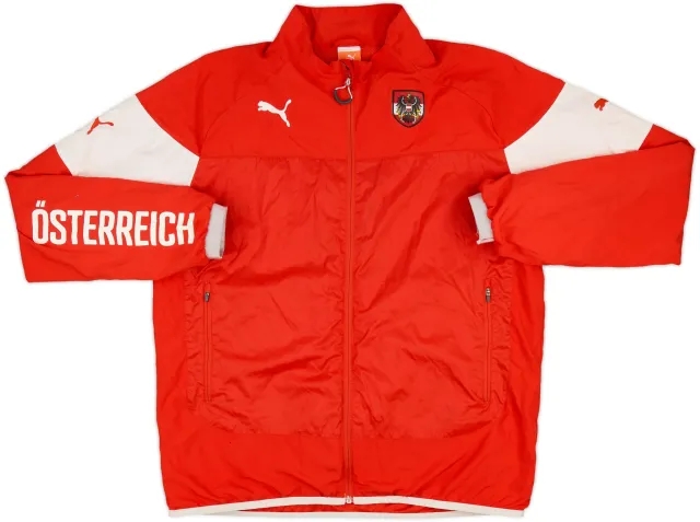 2012-14 Austria Puma Track Jacket - 8/10 - (XL)