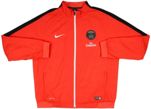 2017-18 Paris Saint-Germain Nike Track Jacket - 8/10 - (XL)