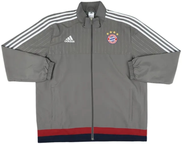 2015-16 Bayern Munich adidas Track Jacket - 8/10 - (M)