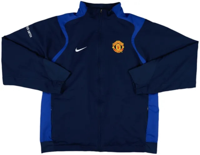 2006-07 Manchester United Nike Track Jacket - 8/10 - (L)