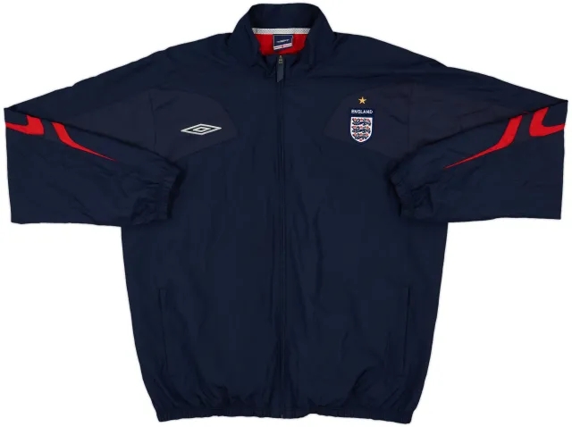 2007-09 England Umbro Track Jacket - 8/10 - (XL)