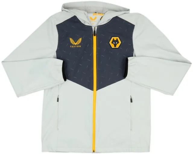 2021-22 Wolves Player Issue Pro Travel Hooded Jacket - 7/10 - (M)