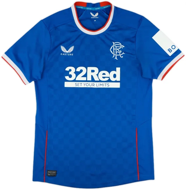2022-23 Rangers Home Shirt - 8/10 - (M)
