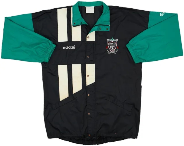 1992-93 Liverpool adidas Centenary Rain Jacket - 8/10 - (L)