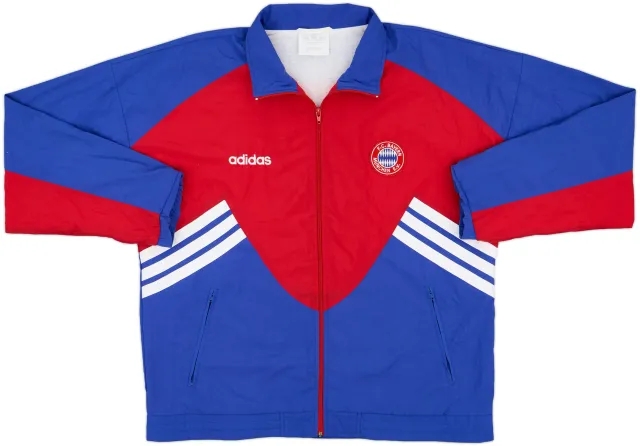 1995-96 Bayern Munich adidas Rain Jacket - 8/10 - (XL)