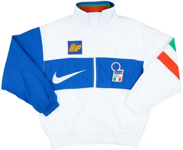 1996-97 Italy Nike Player Issue Track Jacket - 6/10 - (M)