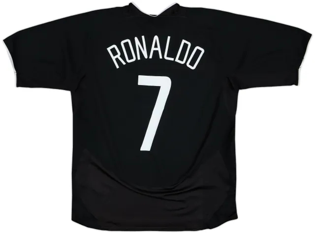 2003-05 Manchester United Away Shirt Ronaldo #7 - 6/10 - (L)