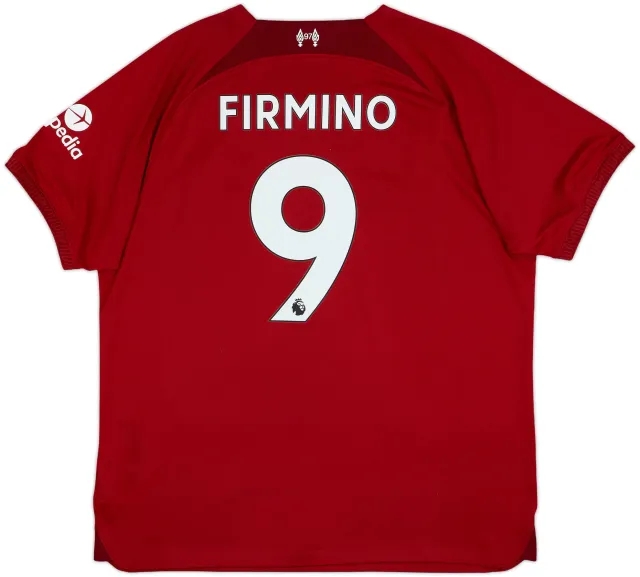 2022-23 Liverpool Home Shirt Firmino #9 - 10/10 - (XL)