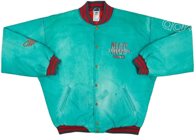 1991-93 Liverpool Reebok Padded Bomber Jacket - 7/10 - (M/L)