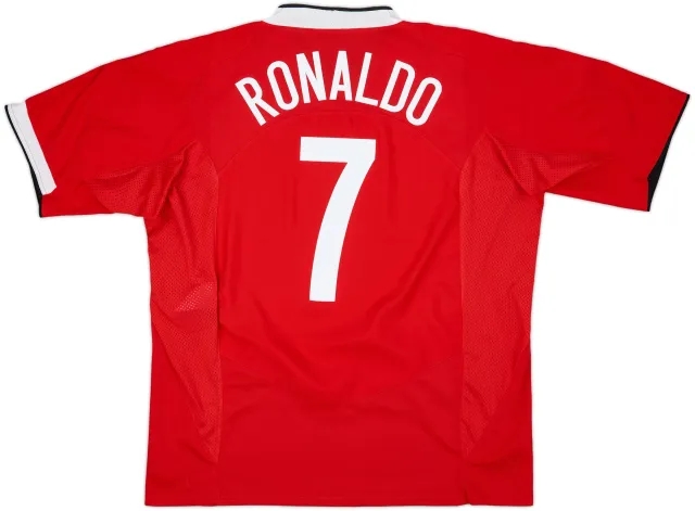 2004-06 Manchester United Home Shirt Ronaldo #7 - 6/10 - (XXL)
