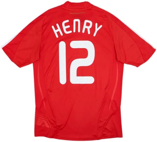 2007-08 France Away Shirt Henry #12 - 6/10 - (M)