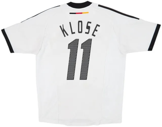 2002-04 Germany Home Shirt Klose #11 - 6/10 - (M)