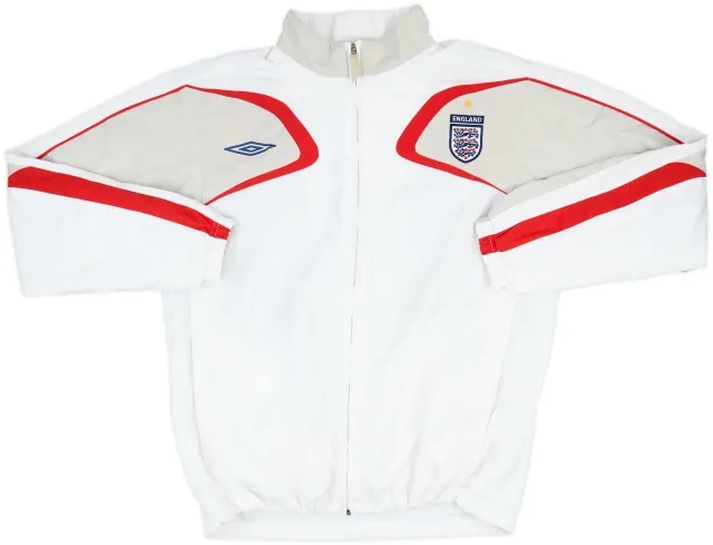 2006-08 England Umbro Track Jacket - 9/10 - (M)