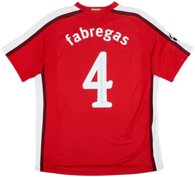 2008-10 Arsenal Home Shirt Fabregas #4 - 10/10 - (L)